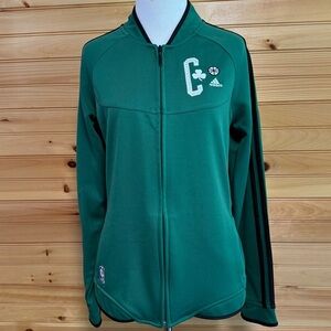 Adidas NBA Women’s Celtics Zip Up Size Medium